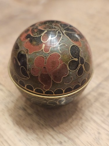 Ancienne boîte boule - boîte, en