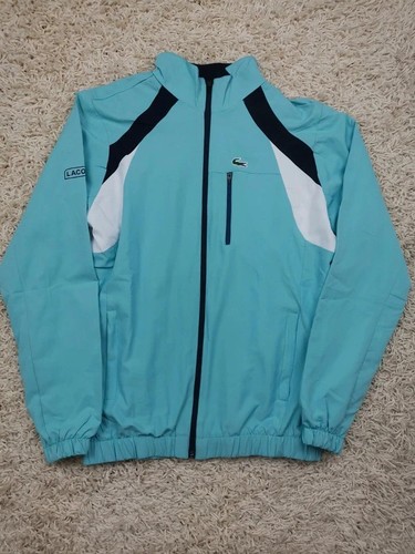 Veste lacoste homme turquoise