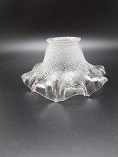 Ancien abat jour tulipe verre