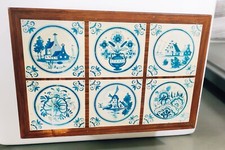  Boîte à biscuits Delft en