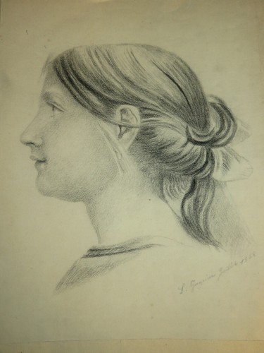 Jacquier dessin fusain - jacquier,