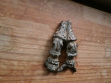 RARE ANCIENNE STATUE BRONZE CHEFS ANCÊTRES DOGON Mali Afrique