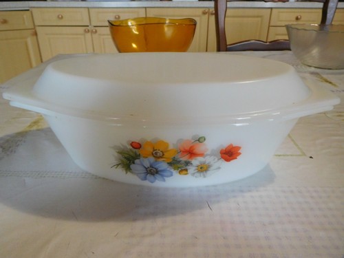 Cocotte arcopal fleur - cocotte,