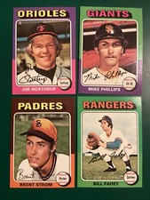 1975 Topps Baseball Mini