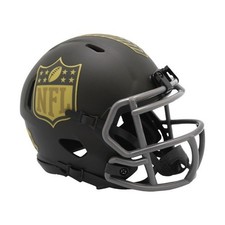 Casque De Football Mini NFL SHIELD Logo Salute To Service 2025 Speed