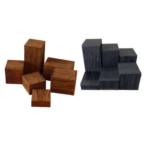 Supports carrés bois - carrés,