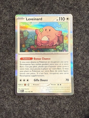 Carte pokémon leveinard - pokémon,