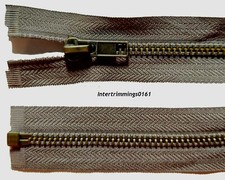 Zip Ouvrant En Laiton Mors