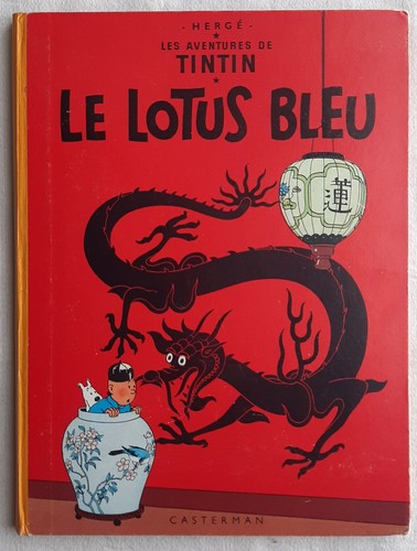 Tintin lotus bleu - tintin,