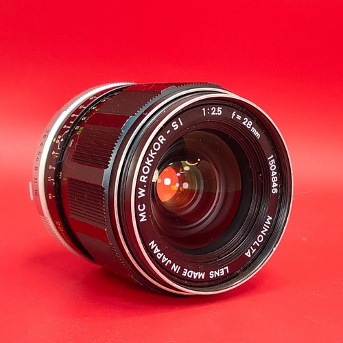 Objectif grand angle minolta - objectif,