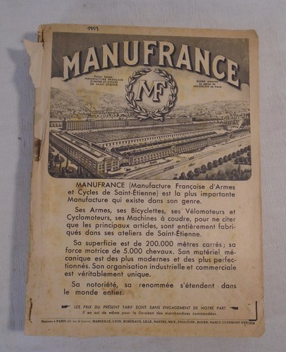 Catalogue manufrance 1951 - manufrance,