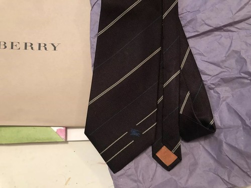 Cravate burberry vintage - burberry, neuve
