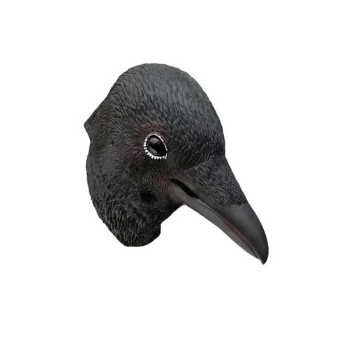 Masque corbeau halloween - masque, de