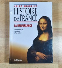 Histoire de France - La renaissance Jules Michelet NEUF