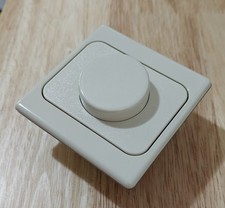 LEGRAND DIPLOMAT variateur rotatif 60W à 250W Complet Beige/marron Vintage 