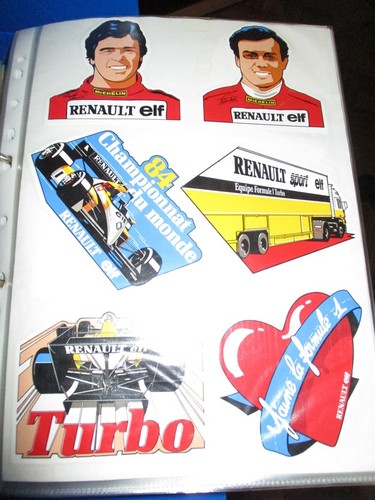 Lot autocollants sport auto - 6,