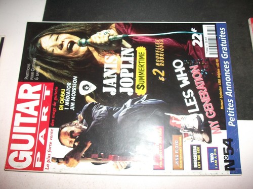 Revue guitare part n 54 - guitare, n°54