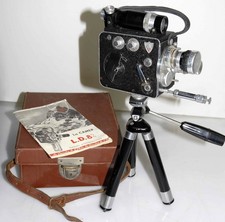 CAMERA LD8 - P.LEVEQUE - Modèle ZOOM REFLEX - 8 mm - 1952 / 1960 -  COLLECTOR