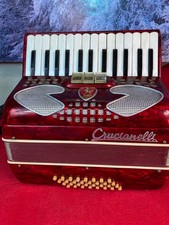 Crucianelli red accordion