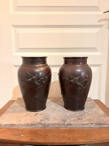 Ancien paire vase japonais - ancien,