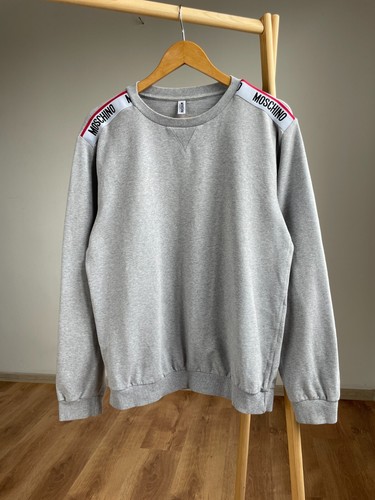 Sweat col rond moschino - sweat,