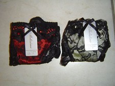 LOT DE 2 STRINGS - ROUGE -