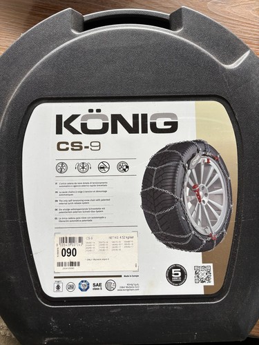 Konig chaînes neige neuves - konig, à