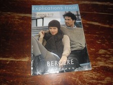 A VOIR !! ANCIEN CATALOGUE EXPLICATIONS TRICOT BERGERE DE FRANCE - 2011/12