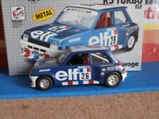 KIT BURAGO METAL 1/24ème RENAULT 5 TURBO ELF RAGNOTI Ref 5160