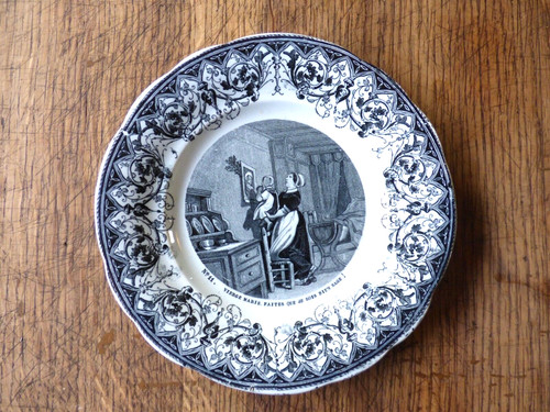 Assiette parlante creil - parlante,