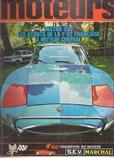 MOTEURS 65 1968 RALLYE MONTE