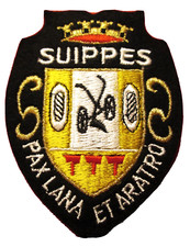  ÉCUSSON  MILITAIRE BRODÉ -