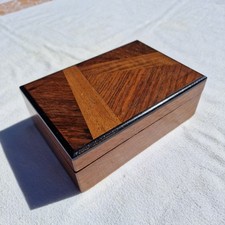 Coffret Ancien Boîte En Bois