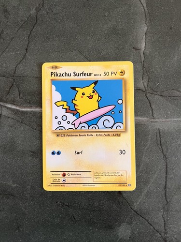 Carte pokémon 111 108 pikachu - carte,