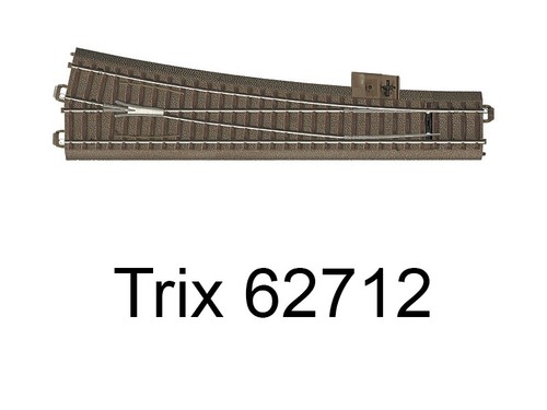 Trix aiguillage long - trix, à