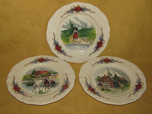 Lot assiettes dessert - lot,