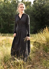Médiéval robe noir - robe,