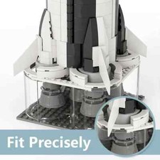Support/Stand/Display pour LEGO Fusée Saturn V ¤ 21309 / 92176 ¤ MOC A0083 ¤NEUF