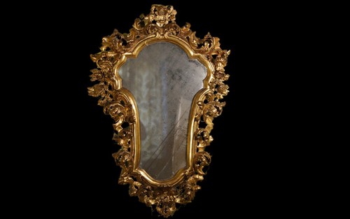 Miroir italien baroque - miroir,