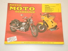 Revue MOTO technique HONDA 600 SHADOW TRIUMPH TRIDENT TROPHY DAYTONA SPEED de