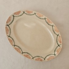Plat Ovale Décor Meudon De