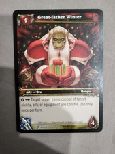 Carte World Of Warcraft Great-father Anglais Rare