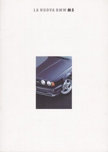 Catalogue brochure bmw - brochure, e34