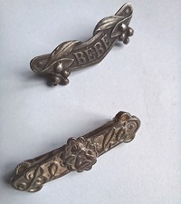 2 Ancienne broches bébé