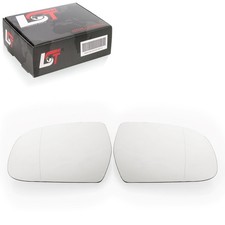 2x Verre Miroir à Coller Asphérique Gauche Droite Kit pour Audi A3 8P 2010-2013