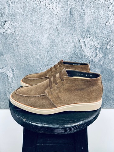Santoni men suede - santoni, brown
