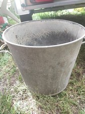 Ancienne Bassine Lessiveuse galvanisé zinc