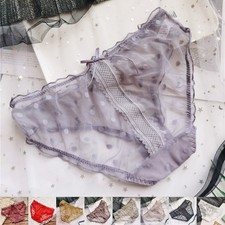 Culotte fine transparente en