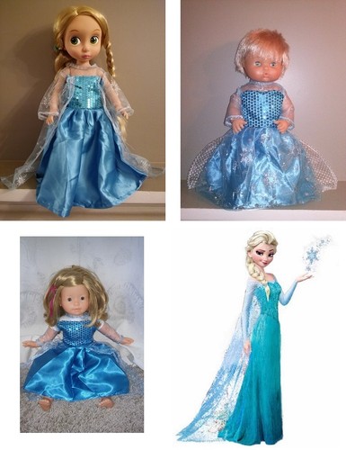Vetement robe disney poupon - robe,