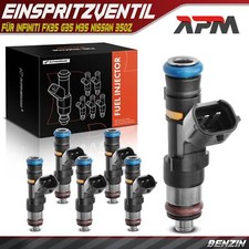 6X Injecteurs D'Injection Pour